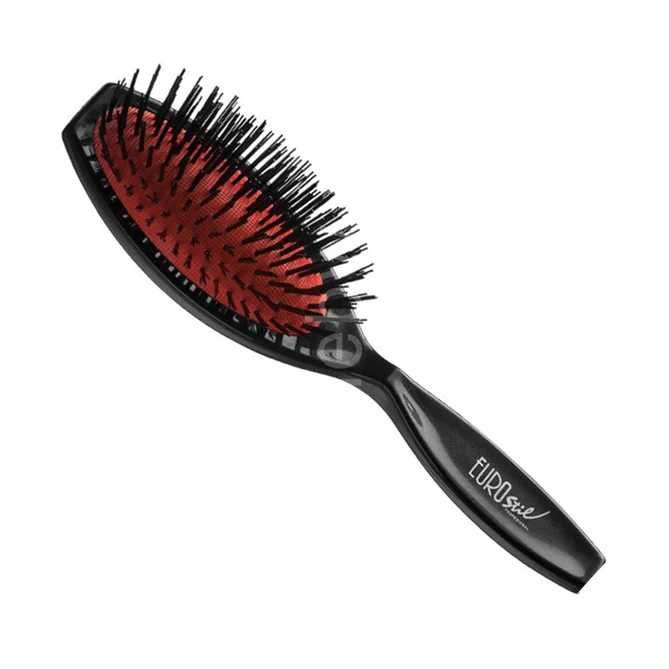 Eurostil Escova De Cabelo Pneumática Cerdas De Javali Tamanho Médio