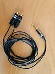 Rca na3.5 jack. 1.5m. Mogami. Amfenol.  Nacamichi. Hifi