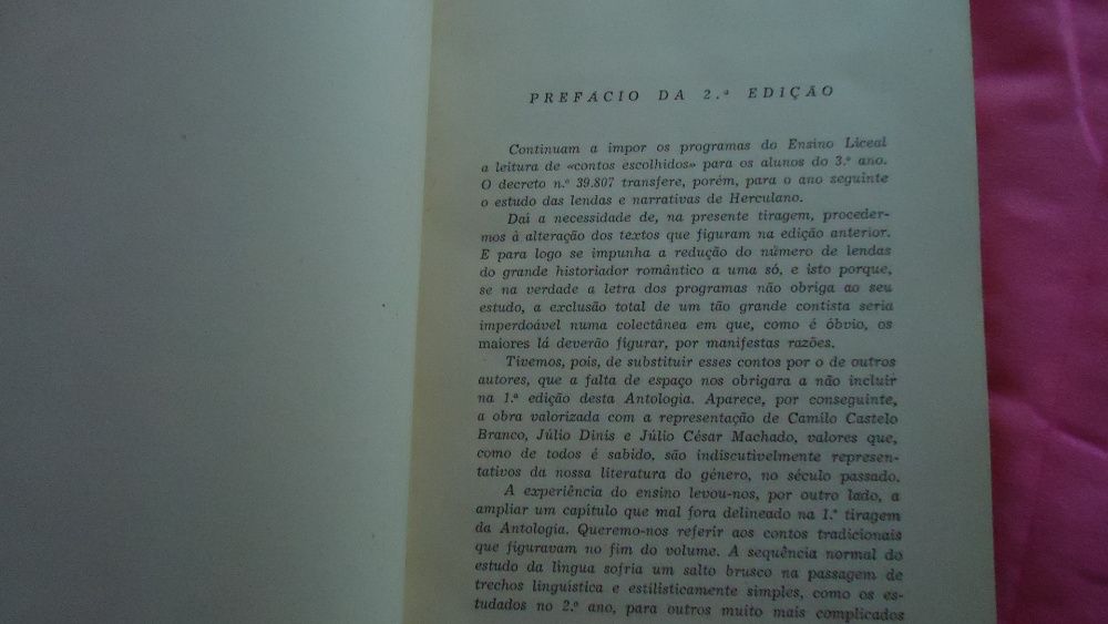 Antologia de contos portugueses-2ª edição