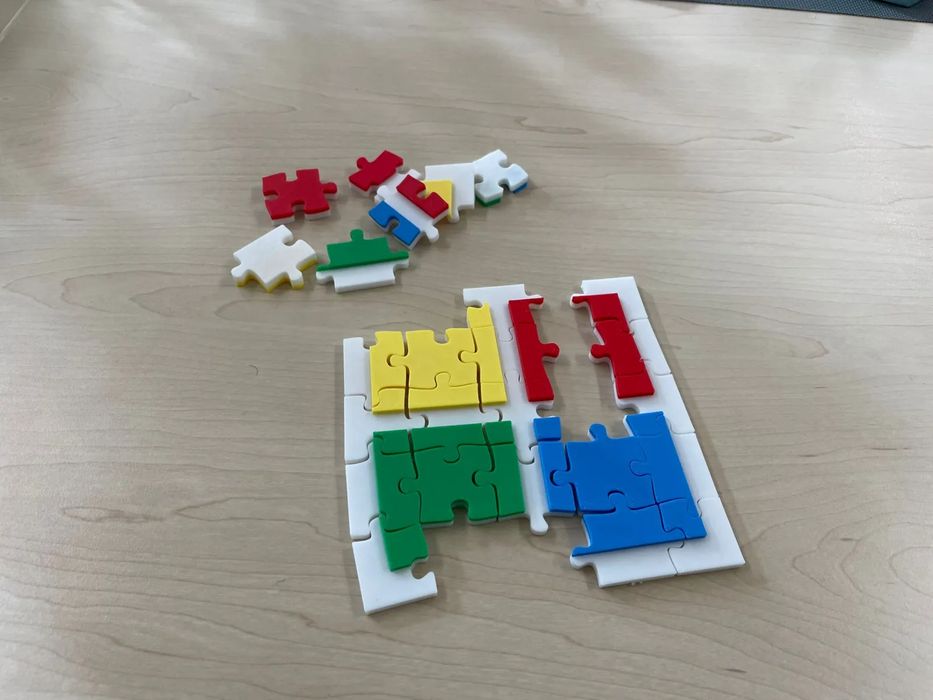 Puzzle Montessori Colorido para Crianças