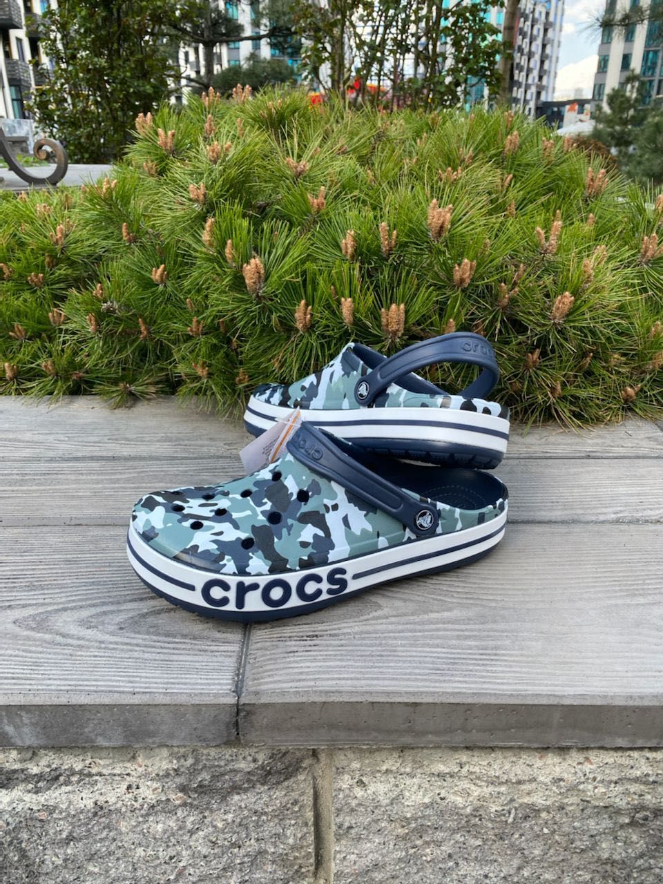 ВСЕ Размеры Crocs Bayaband Logo Motion Black. Оригинал кроксы 36-44