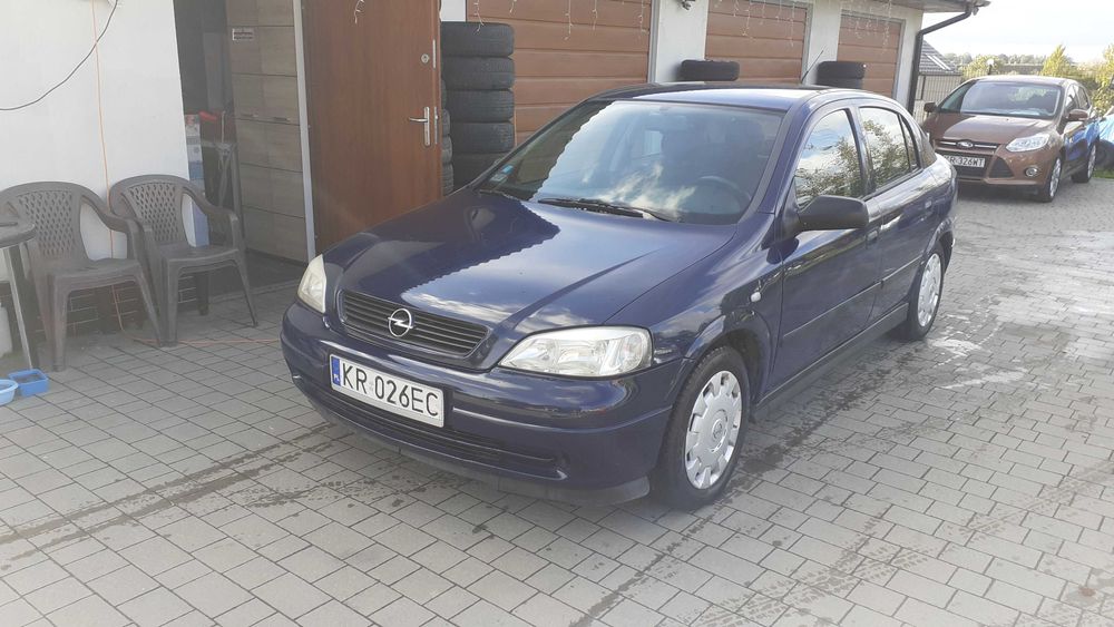 Opel Astra G z PL salonu.       Benzyna 1.4