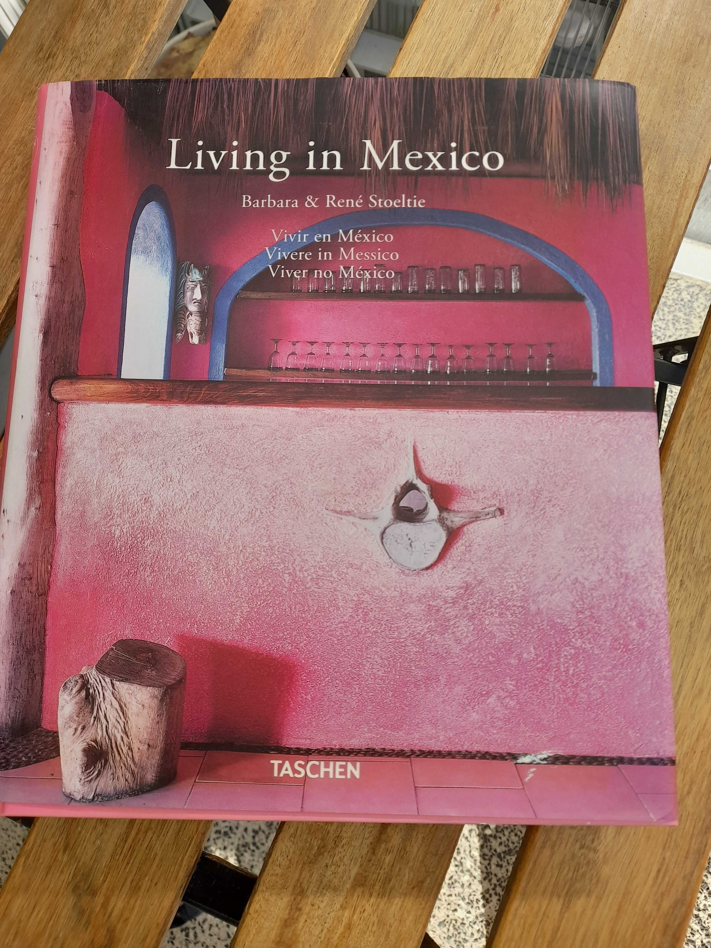 Livro "Living in México "