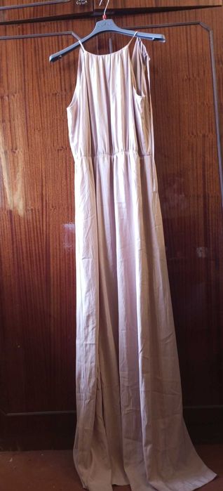 Сукня максі бежева б/у