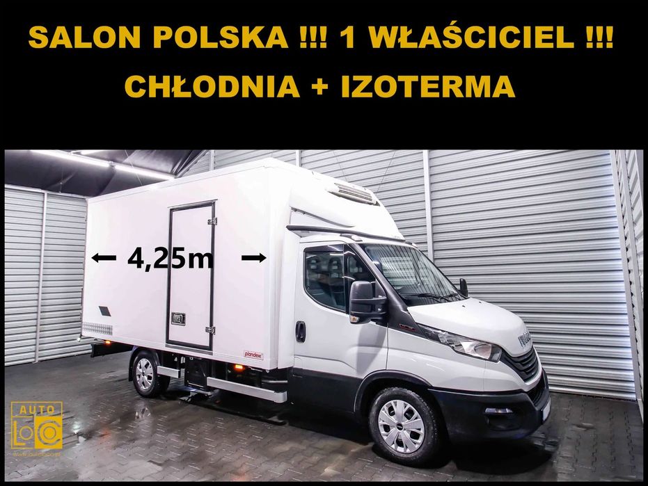 Iveco DAILY 35S18 CHŁODNIA IZOTERMA  CHŁODNIA / MROŹNIA + 230V+ Salon POLSKA + 1 Właściciel + Klimatyzacja