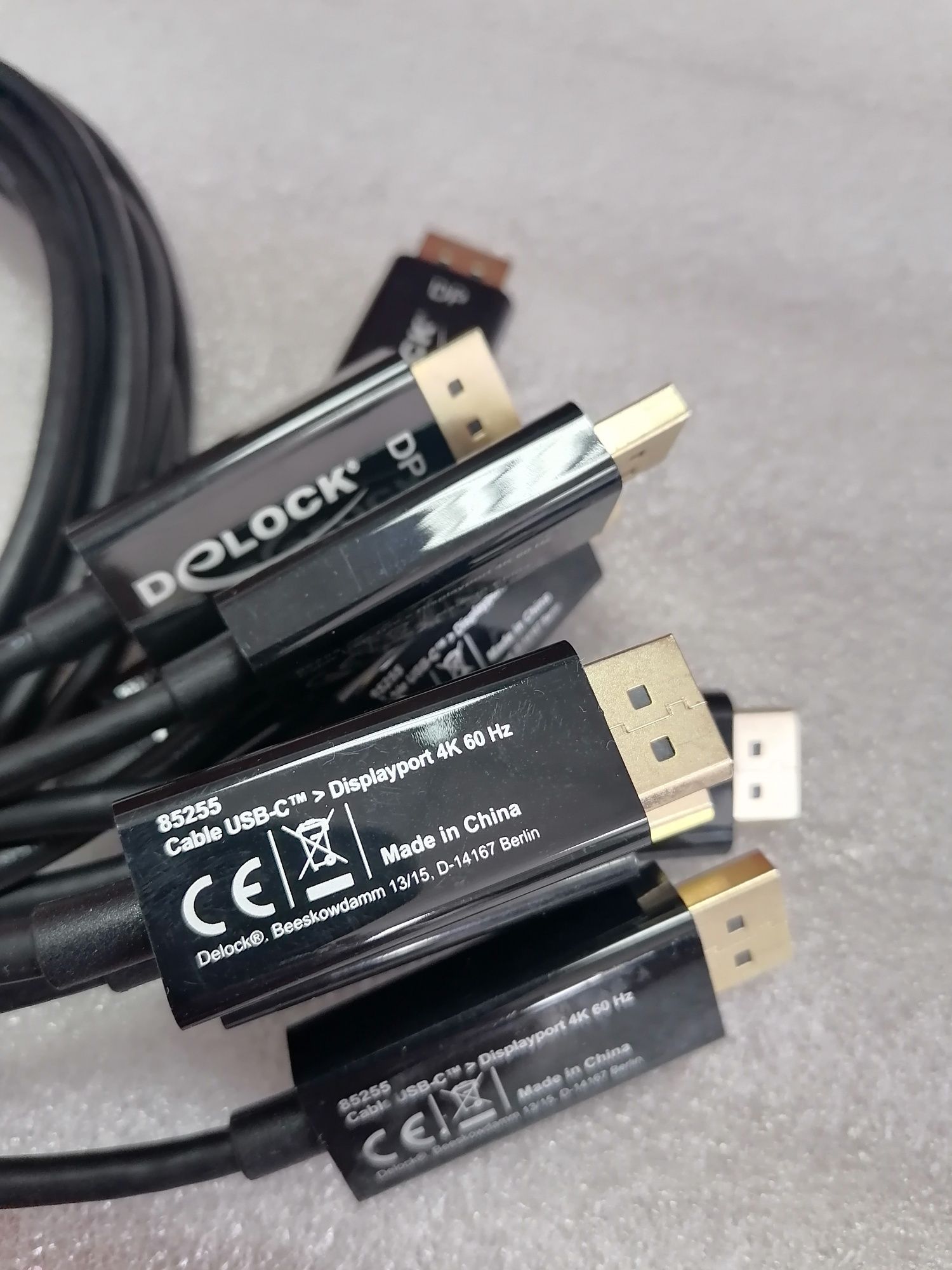 Кабель 4k, 60HZ, Delock USB Type-C -DisplayPort