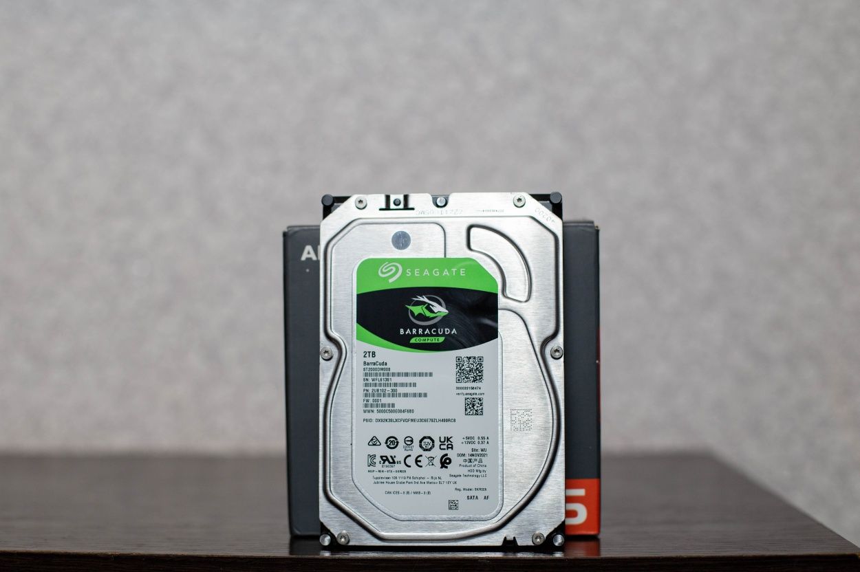 Жосткий диск Seagate BarraCuda 3.5 2Tb Гарантия! Обмен!