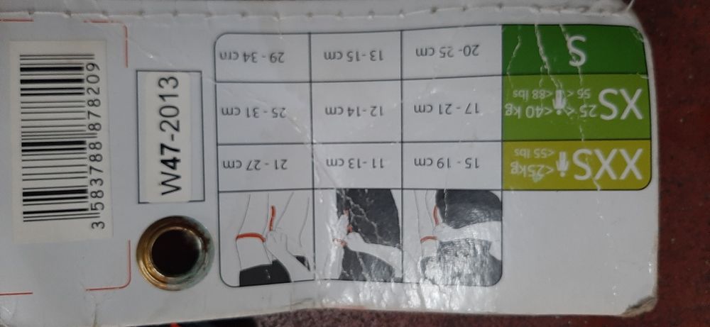 Proteções OXELO joelhos cotovelos e mãos