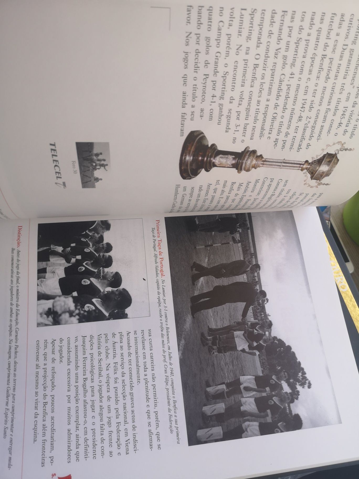 Livro Benfica história