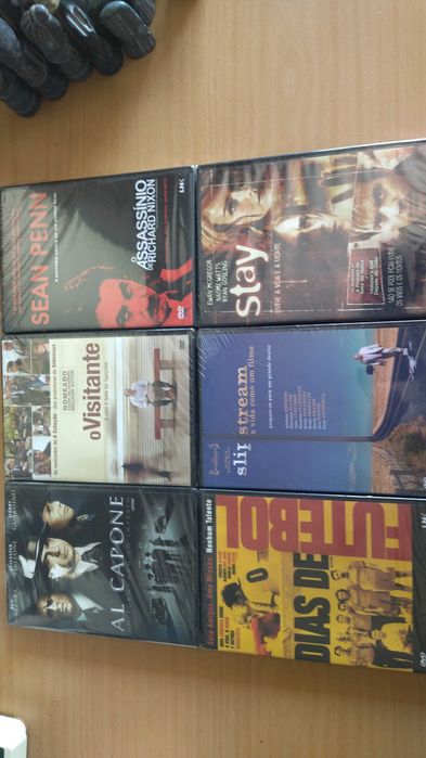 DVDs novos e selados