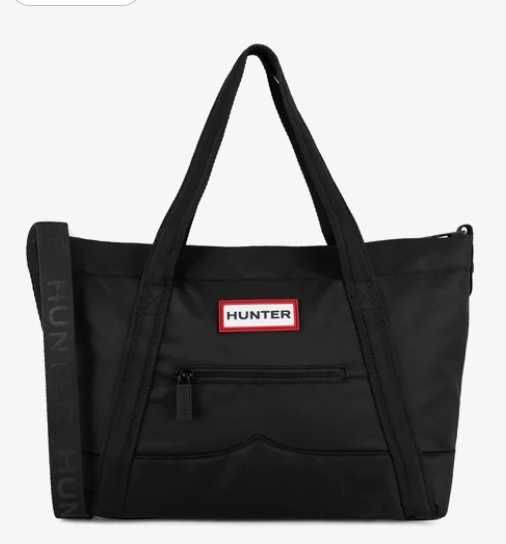 Hunter duża torba podróżna sportowa shopper nylon uchwyty pasek unisex