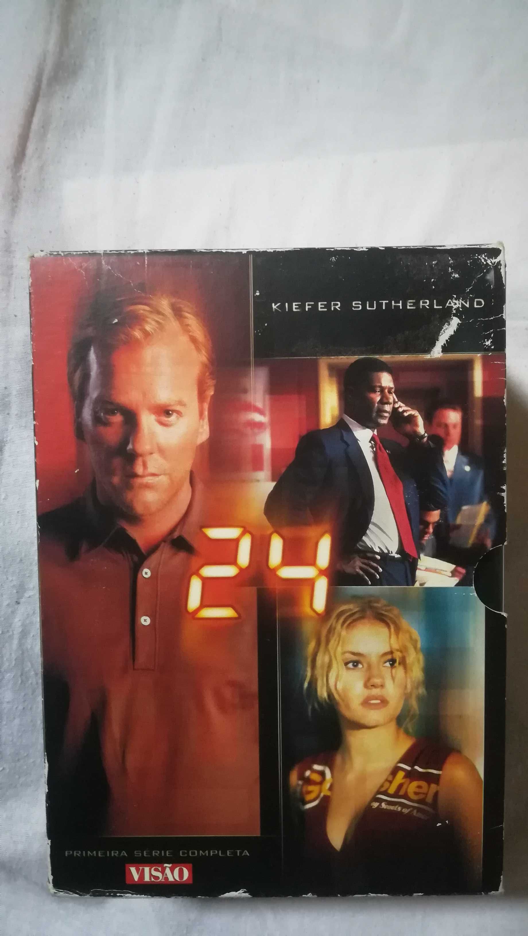 24 1ª temporada completa em formato DVD   - série TV Kiefer Sutherland