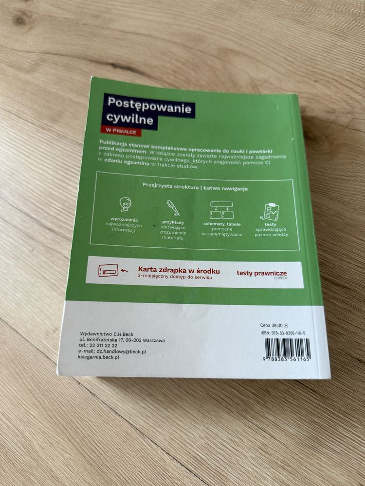 Postepowanie cywilne w pigułce wydanie 3 2023