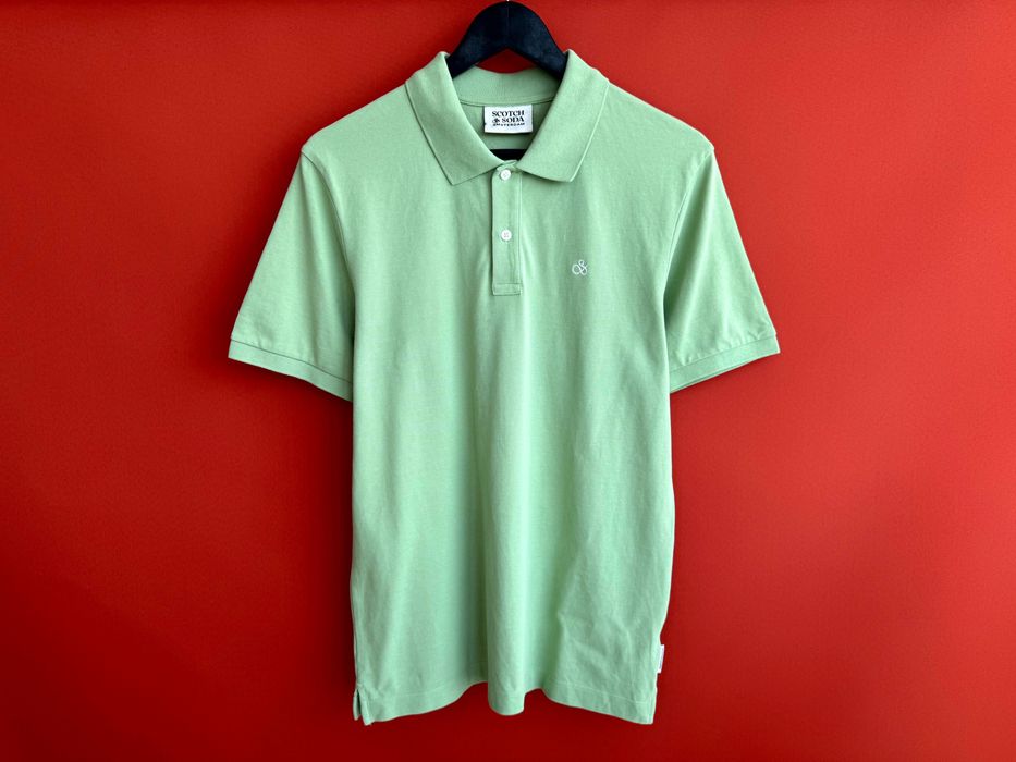 Scotch & Soda Оригінал чоловіча футболка з комірцем поло розмір S