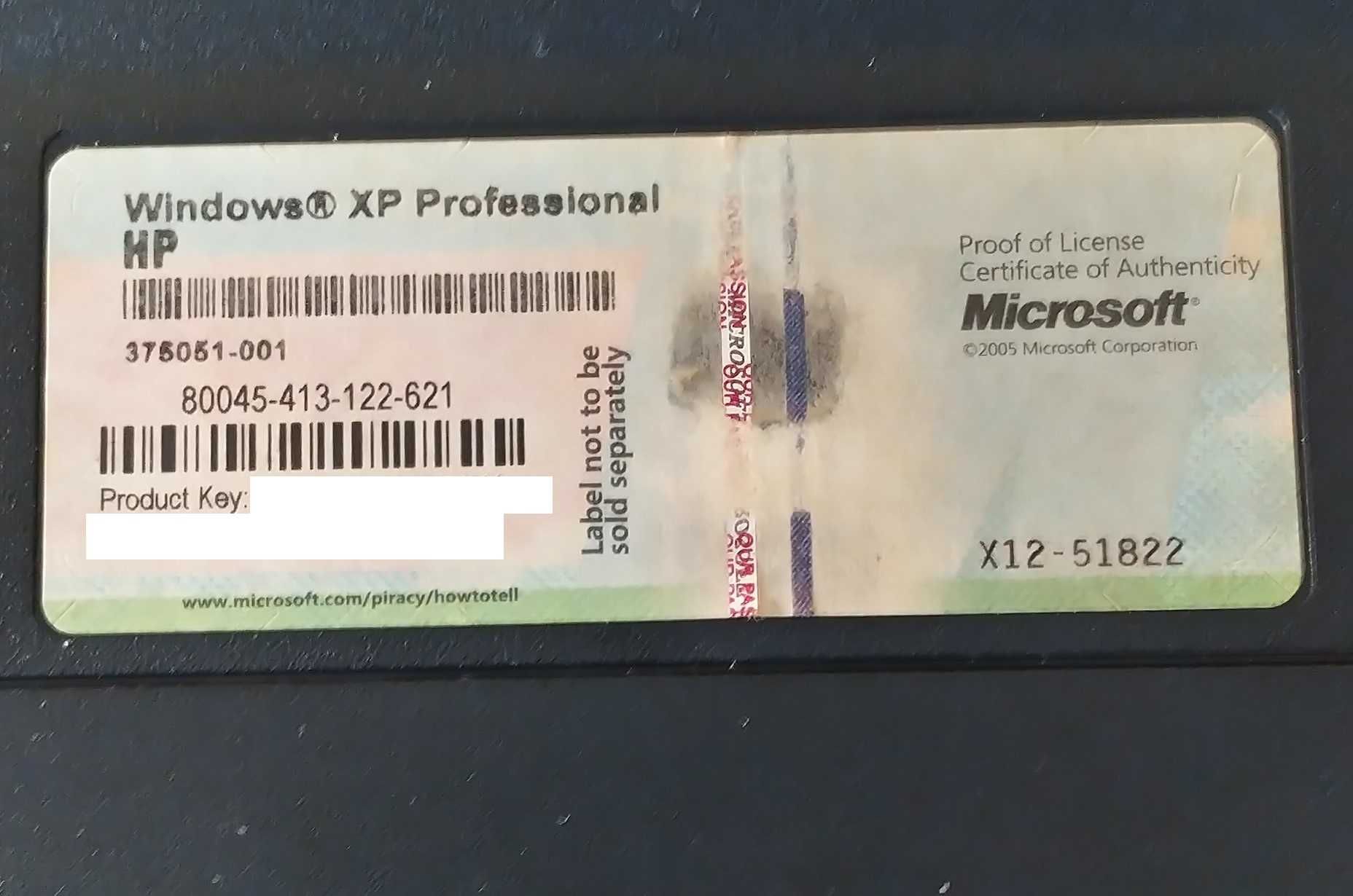 Laptop HP Compaq 6715s 15" cali z licencją Windows XP Professional !!!
