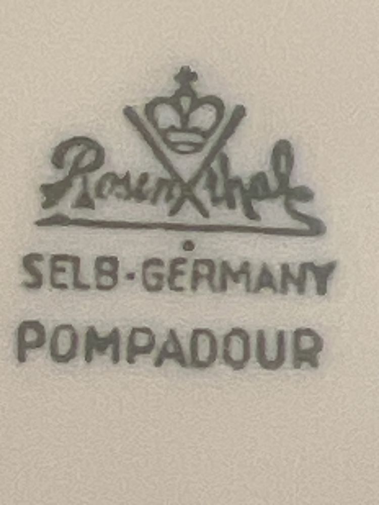 Sprzedam sygnowany porcelanowy talerzyk, podstawek Rosenthal rok 1939.