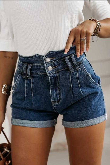 Spodenki damskie Szorty jeansowe m.sara XS