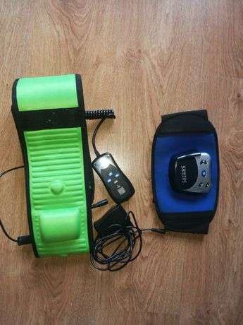Pas do masażu fitness elektrostymulacja EMS pas wibracyjny grzewczy