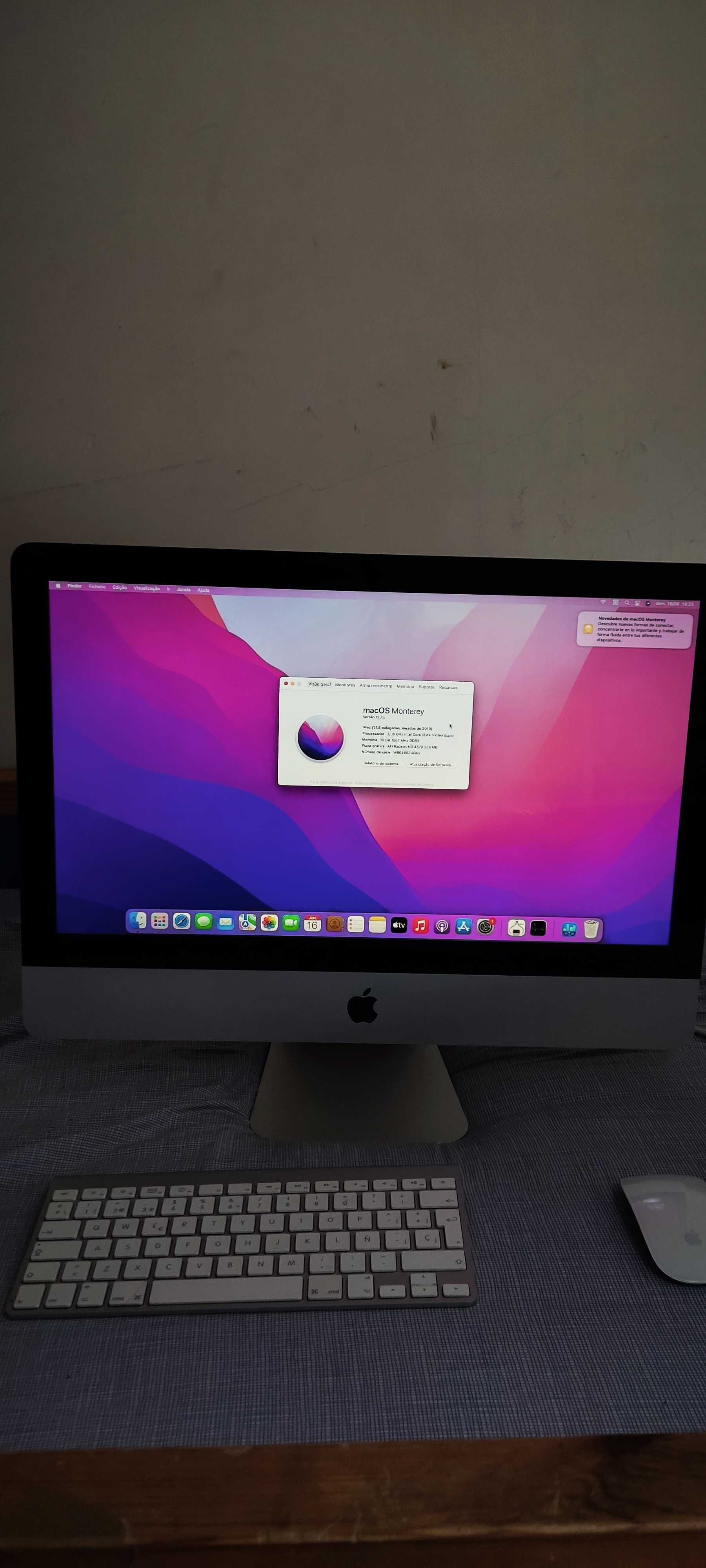 iMac 21.5"  | 10GB RAM