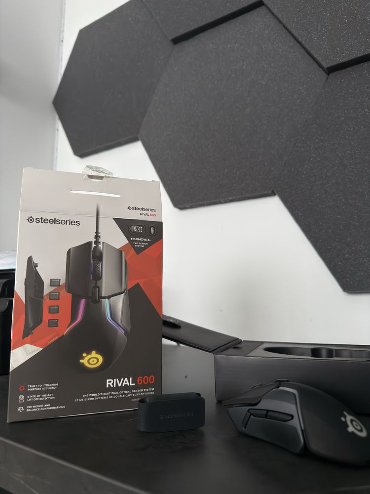 Myszka gamingowa steelseries rival 600