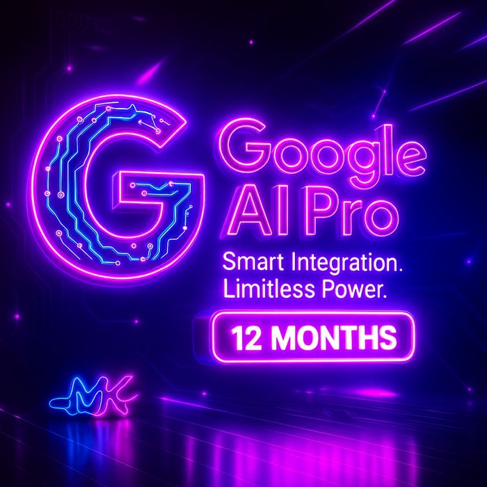 РІЧНА Підписка Google AI Pro / Geminі / Подписка 12 месяцев / 1 рік