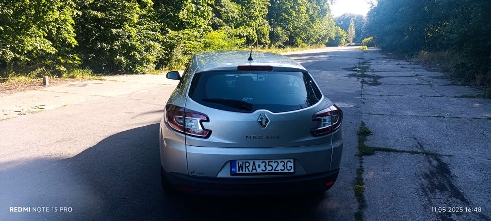 Reno Megane 3 2013 1.6 z Gazem bez wkładu finansowego na start
