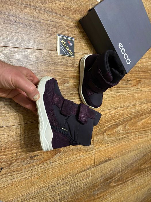 Ecco ботинки зимние сапожки термо черевики на девочку ECCO р.24