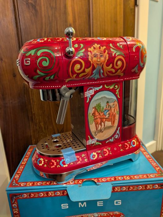 Máquina Café SMEG Dolce Gabanna Nova edição limitada