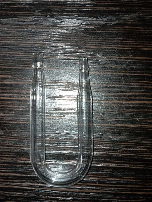 Стеклянная U трубка для аквариума