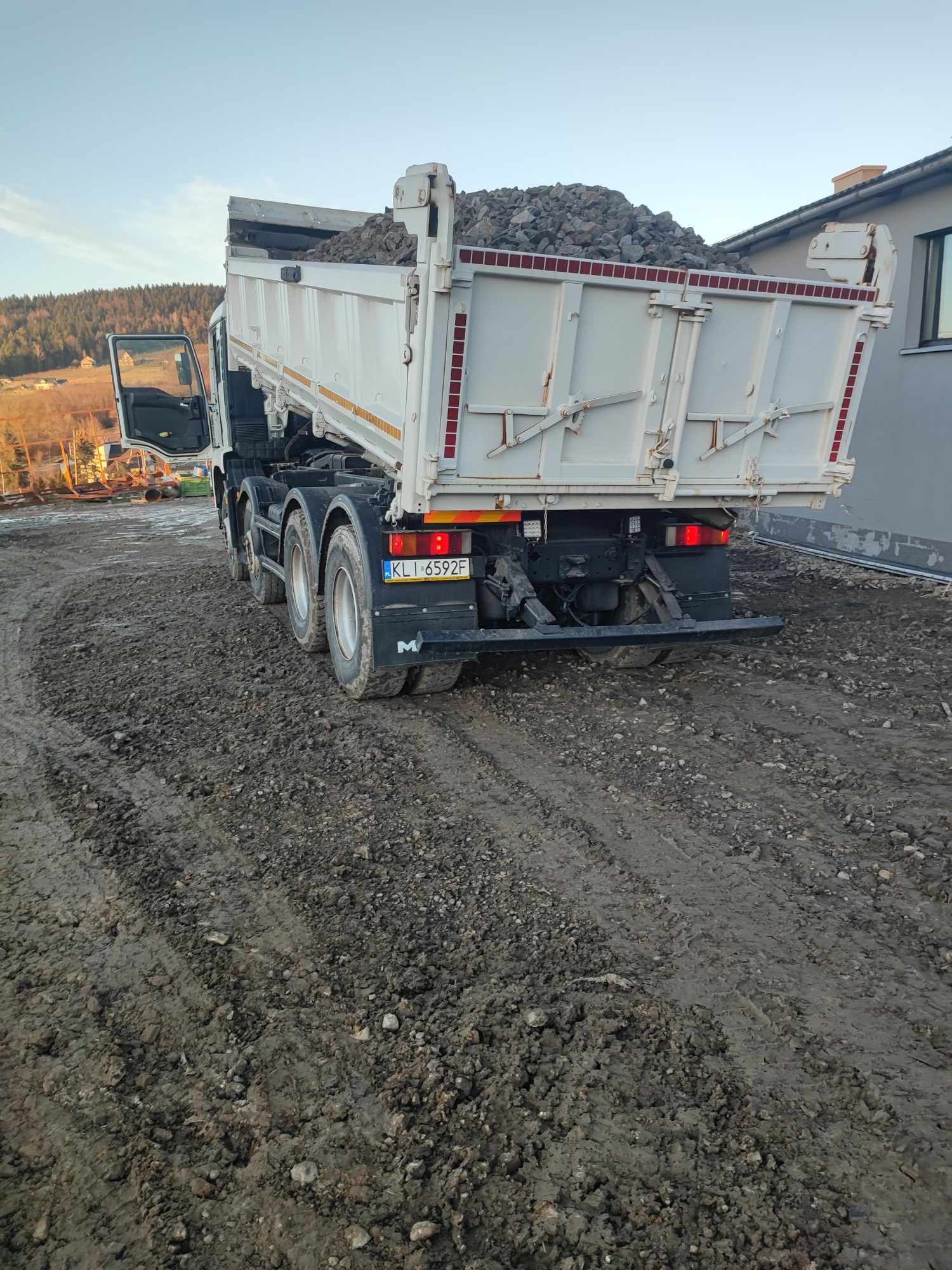 Kamień tłuczeń kliniec 30-60 lub 60-120 z trans. 1500zł całe auto !