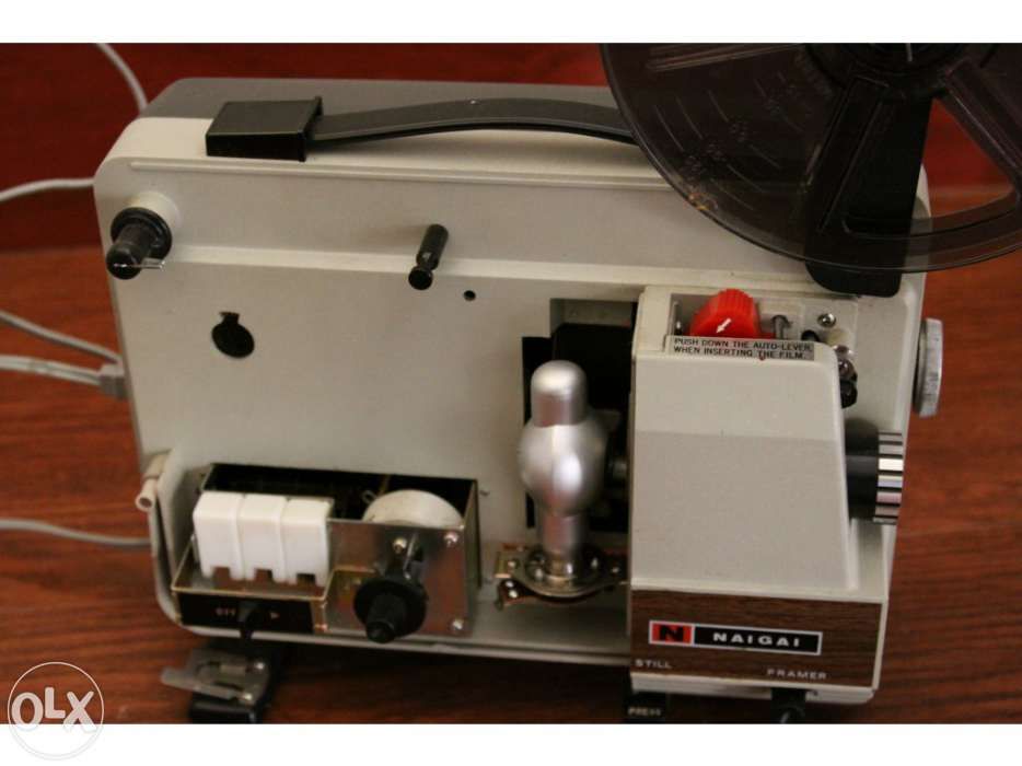 Projector de cinema - filmes super 8