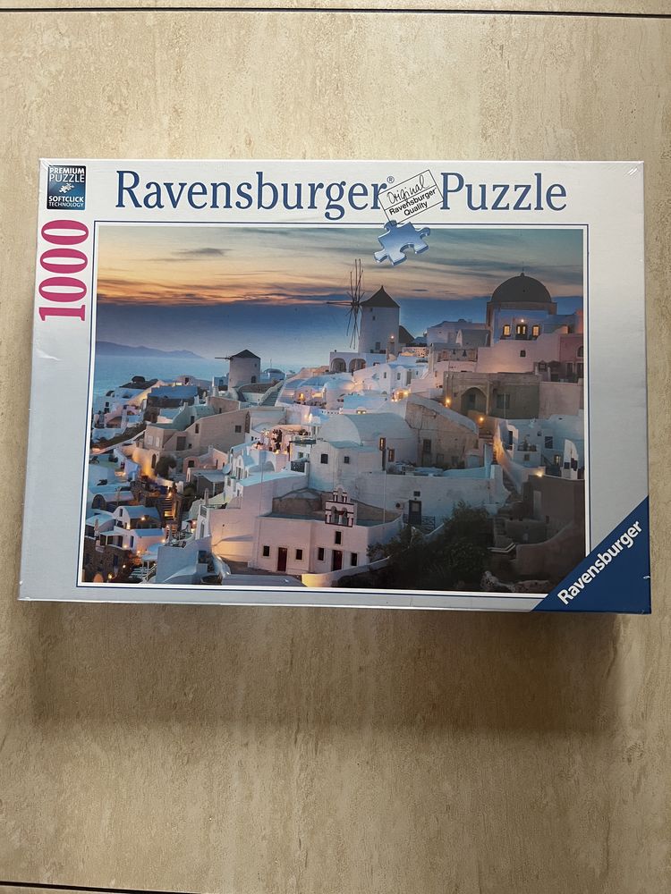 Nowe puzzle 1000szt Santorini Ravensburger