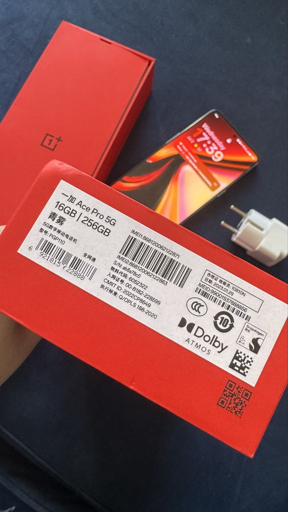Smartfon OnePlus 10T Ace Pro 5G 12/256GB