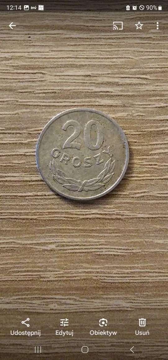 Moneta 20 groszy z 1949r