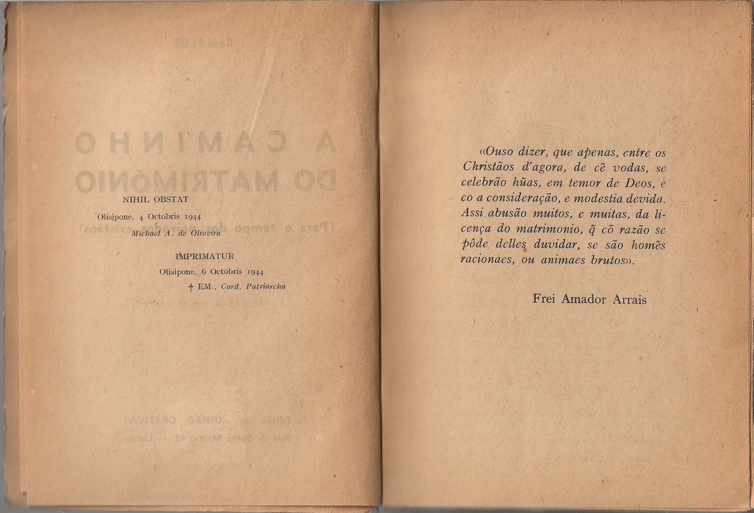 A Caminho Do Matrimónio
