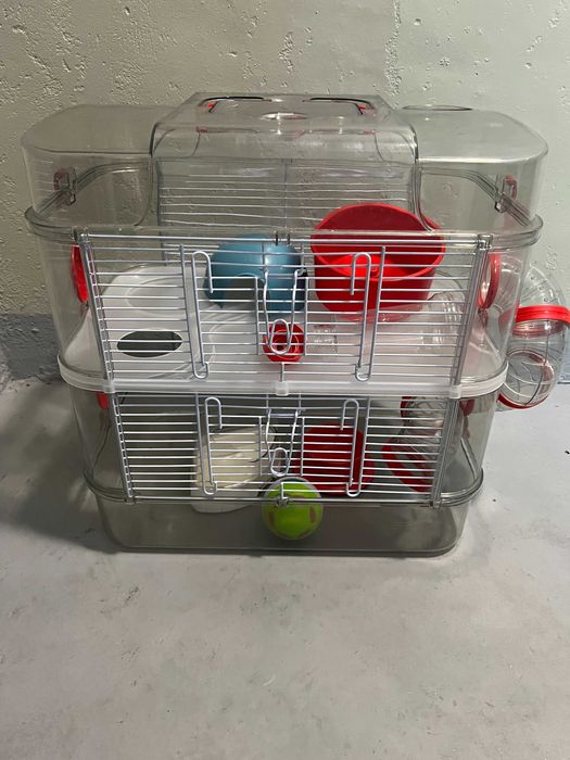 Gaiola Hamster Russo com acessórios
