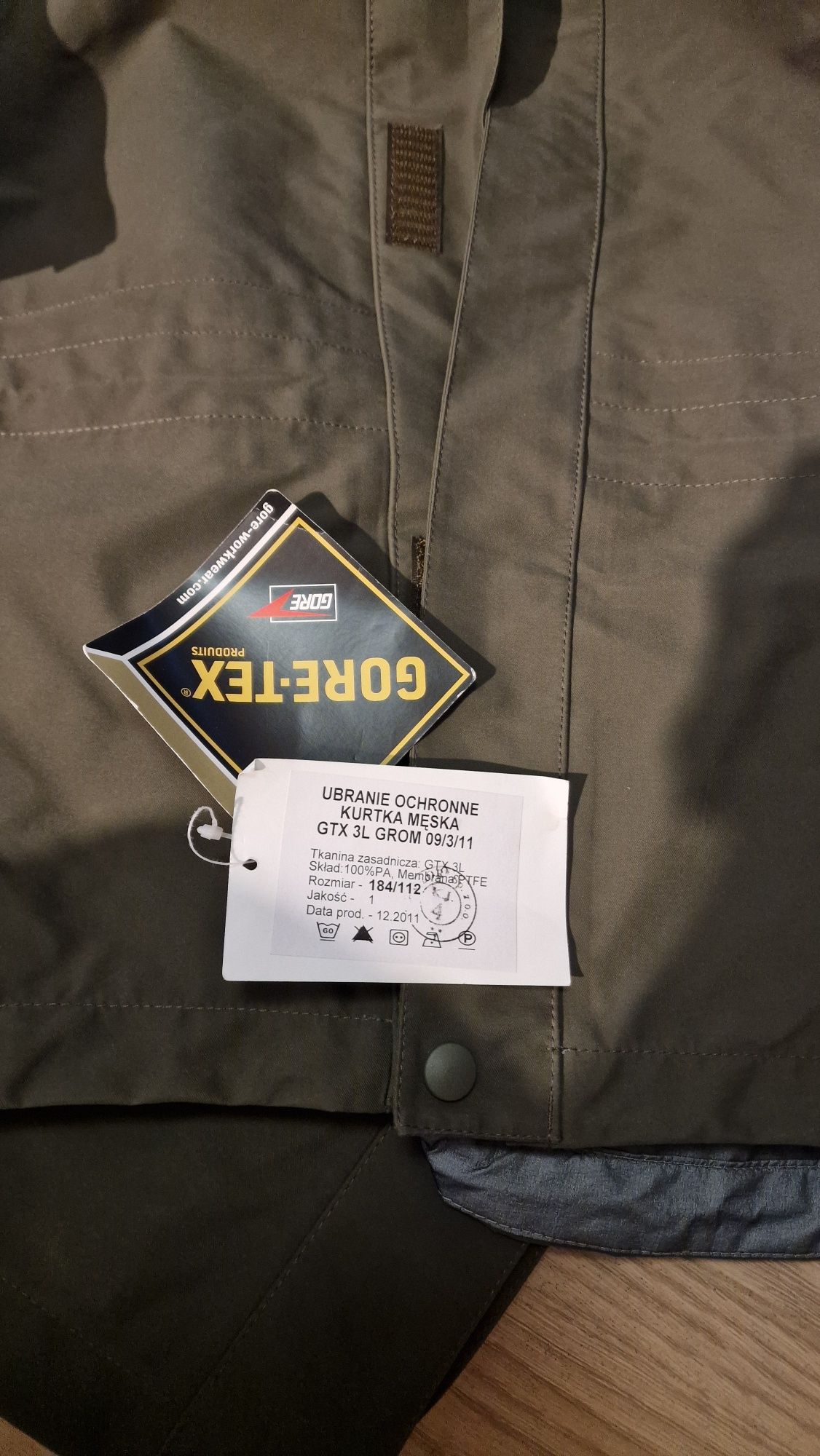 Summit Gore-Tex JW GROM ubranie ochronne przeciwdeszczowe wojskowe
