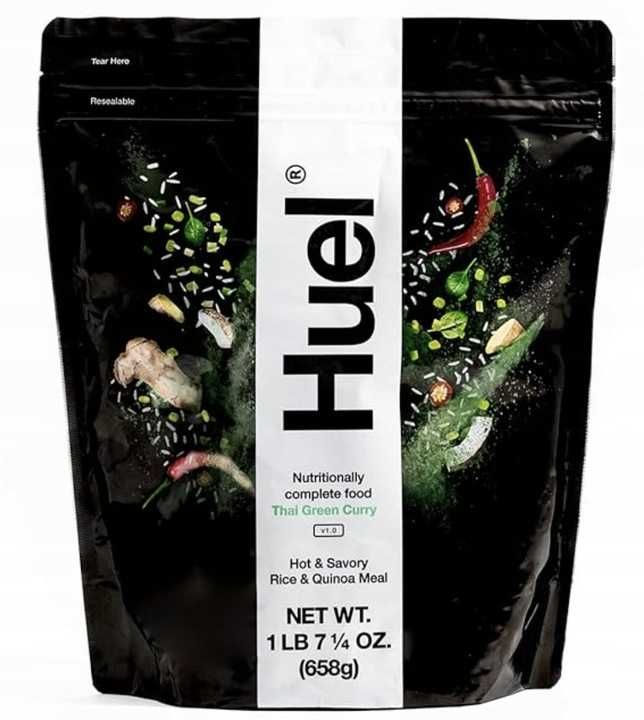 HUEL Hot & Savoury Tajskie zielone curry + miarka gratis