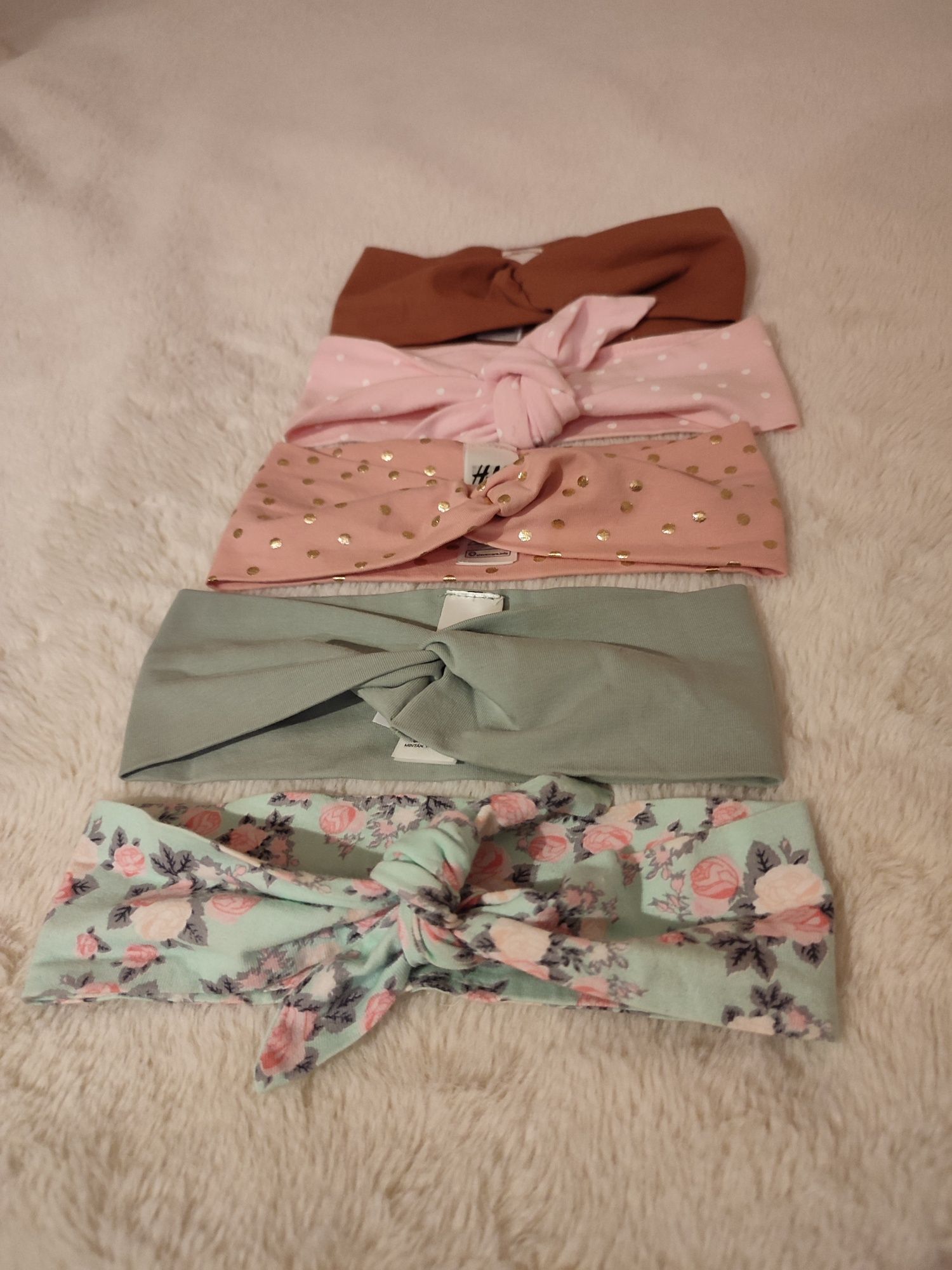 REZERWACJA Zestaw opasek H&M na wiosnę 2-3 latka