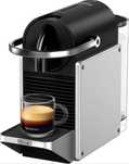 ekspres do kawy na kapsułki Nespresso Pixie (model De'Longhi EN127.S).