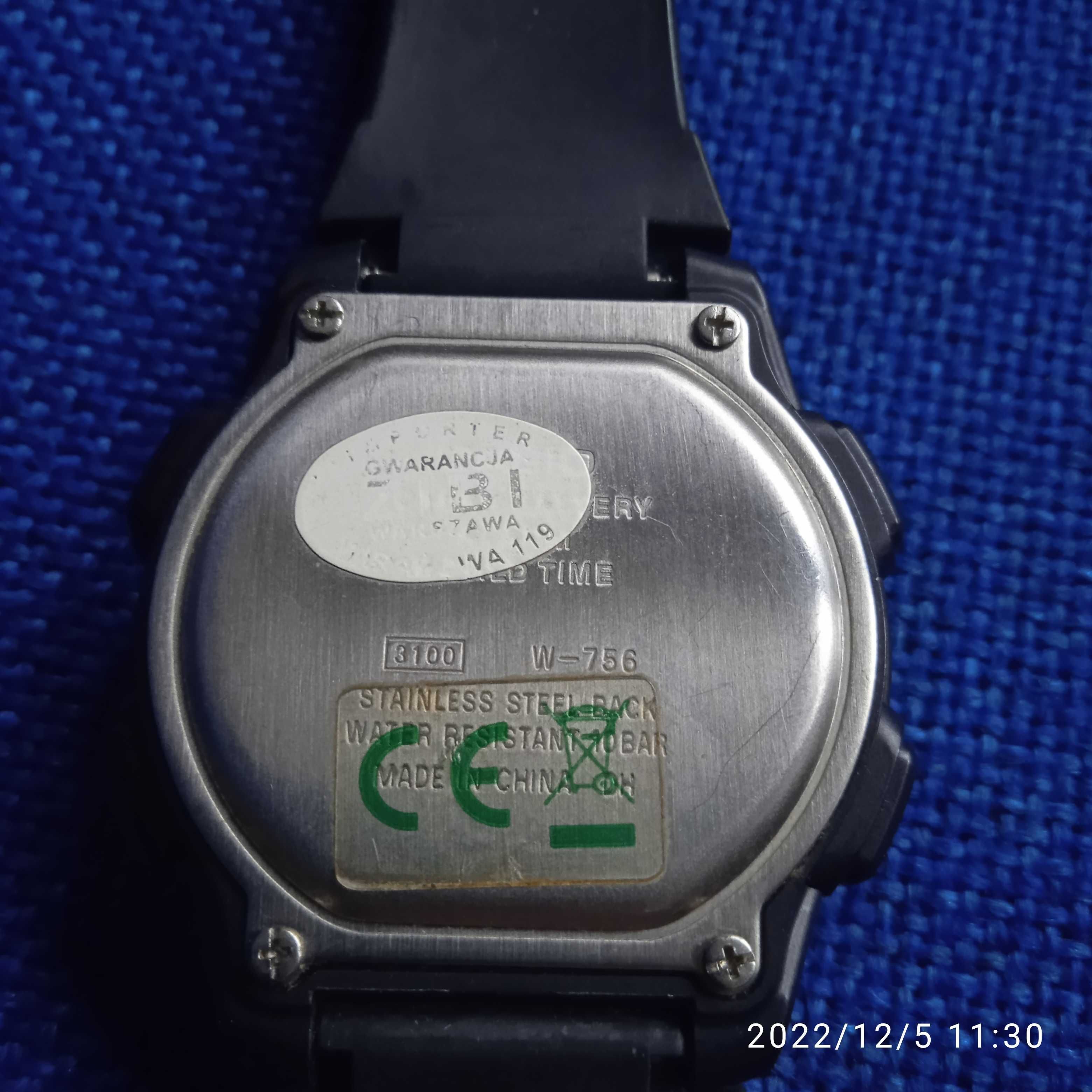 Zegarek Casio w-756