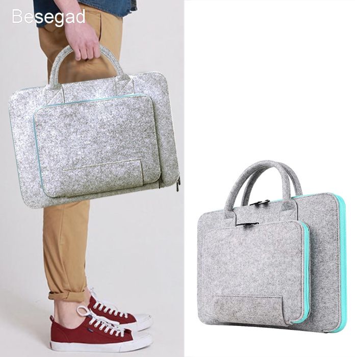 Super torba dla laptopa Apple Macbook Pro Torebka Etui Pokrowiec filc