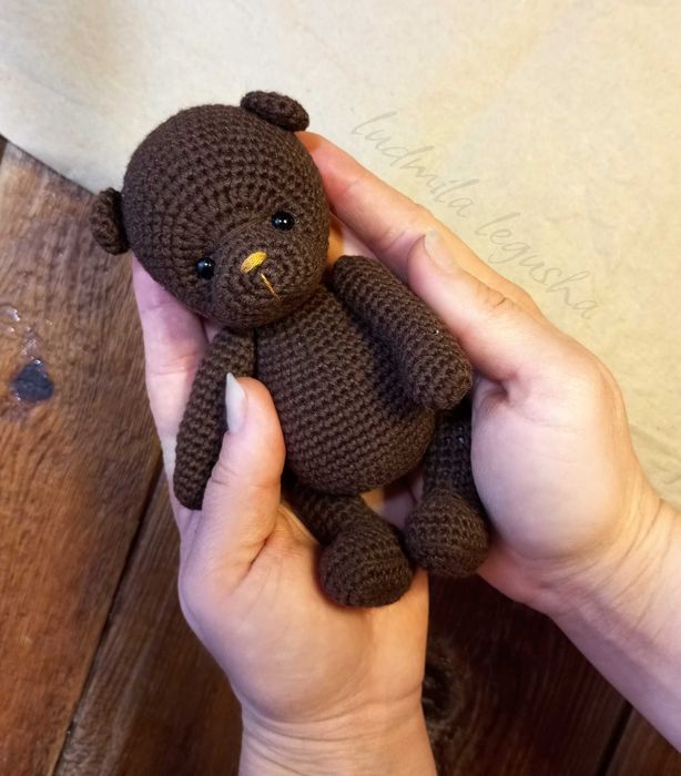 Ведмежатко в'язане