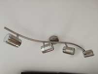 Lampa/kinket chromowa z 4 punktami świetlnymi