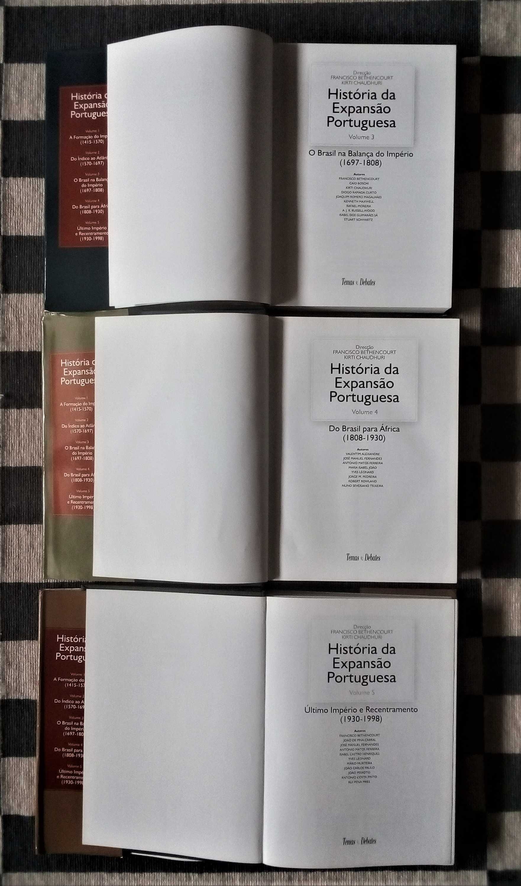 História da Expansão Portuguesa - Volumes 3 - 4 - 5