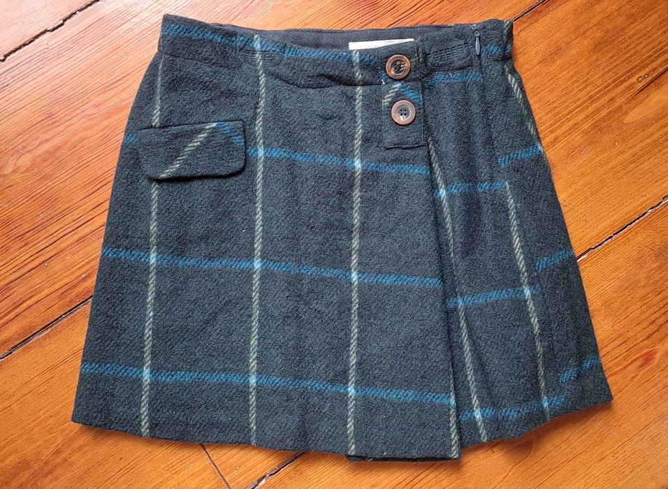 Saia quadrados Zara 10 anos