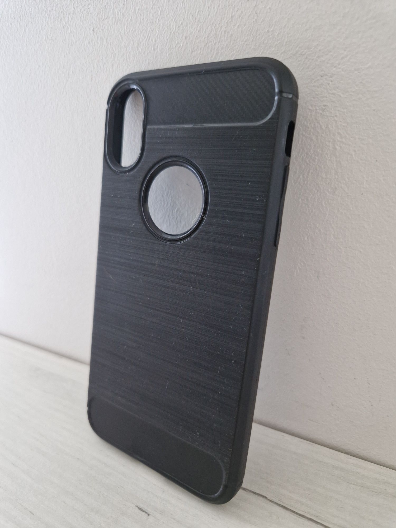 Etui Back Case CARBON do IPHONE X/XS Czarny