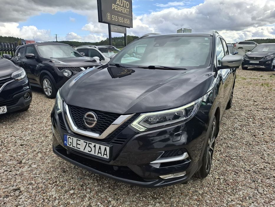 Nissan Qashqai Tekna + ** Full Opcja ** Panorama dach ** Skóry ** Nawigacja ** Xenon