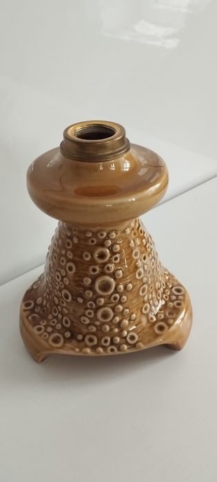 Porcelanowa podstawa lampy Fajans