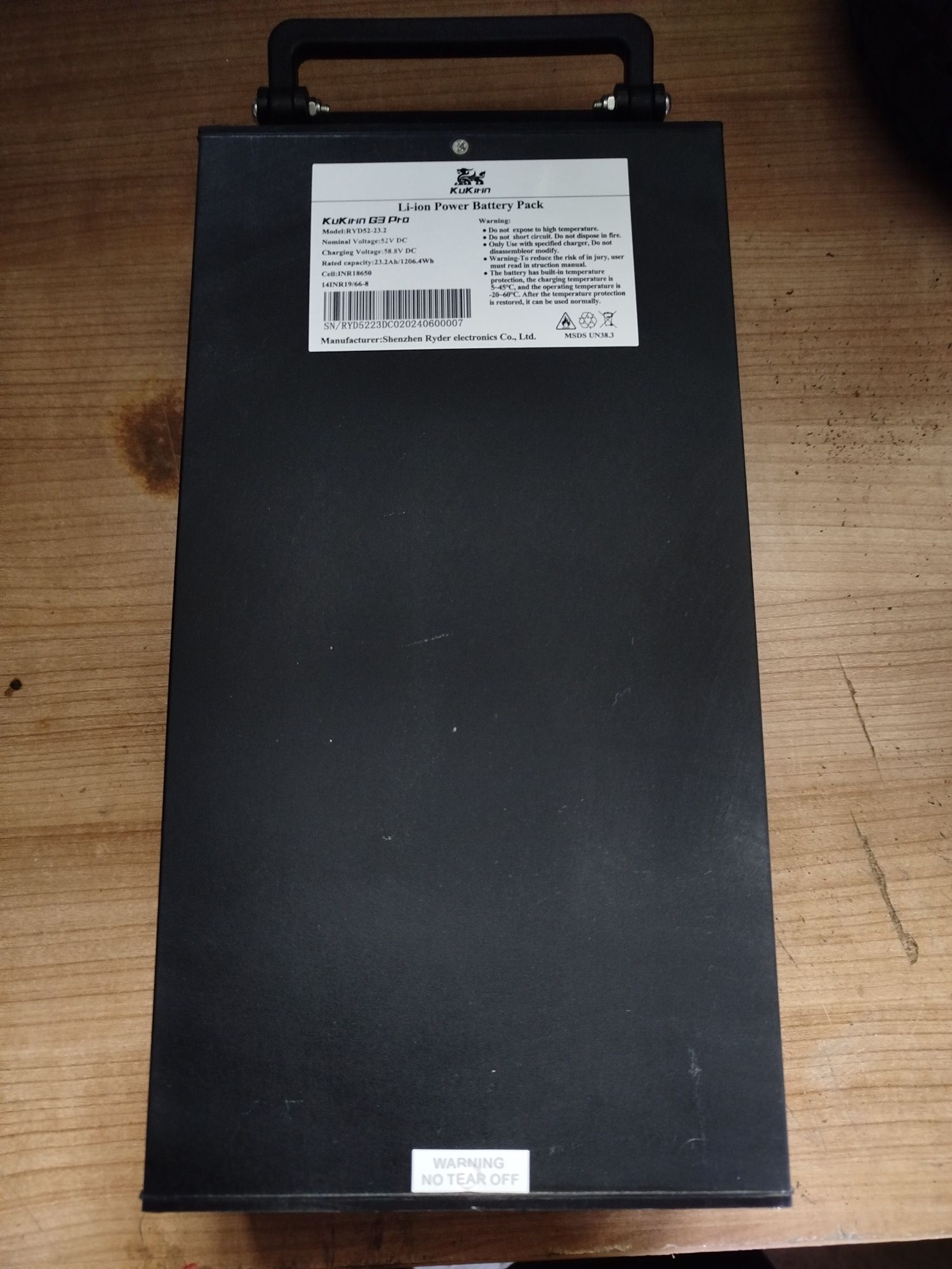 Akumulator do hulajnogi Kukirin G3 Pro 2025